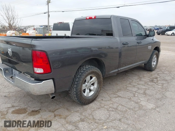 2021 Ram 1500 Tradesman with VIN 1C6RR6FG1MS513389, listed as a IAAI auction lot 41967373 with 79,785 mi miles and . Bid and sale history available at DreamBid. Image 4.
