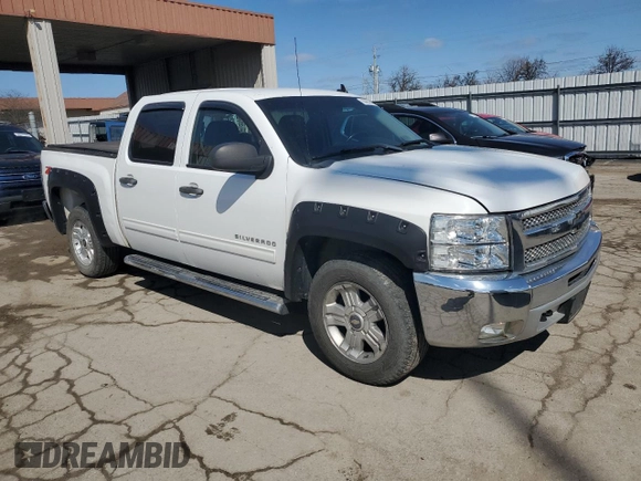 2012 Chevrolet Silverado 1500 LT with VIN 1GCPKSE78CF106031, listed as a Copart auction lot 50882665 with 139,556 mi miles and Salvage Title. Bid and sale history available at DreamBid. Image 4.