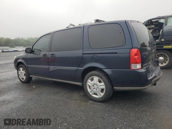2007 Chevrolet Uplander LS Fleet z VIN 1GNDV23WX7D189877, wystawiony jako Copart lot #61576525 z przebiegiem 179 702 mil mil oraz Szkoda całkowita • Salvage title. Historia ofert i sprzedaży dostępna na DreamBid. Obrazek 2.