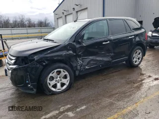 2011 Ford Edge SEL with VIN 2FMDK3JC6BBA00832, listed as a Copart auction lot 44753695 with 222,903 mi miles and Salvage Title. Bid and sale history available at carsss.com. Image 1.