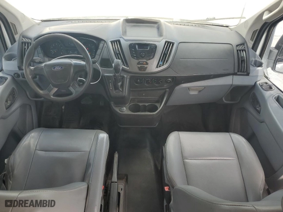 2017 Ford Transit Van with VIN 1FTYR2CM4HKB14814, listed as a Copart auction lot 45141525 with NaN miles and Salvage Title. Bid and sale history available at carsss.com. Image 8.