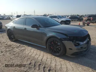 2017 Audi A7 Premium Plus with VIN WAUW3AFC9HN063540, listed as a Copart auction lot 65662994 with 53,132 mi miles and Salvage Title. Bid and sale history available at carsss.com. Image 4.