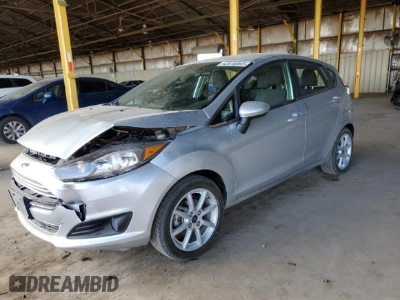 2019 Ford Fiesta SE with VIN 3FADP4EJ7KM144043, listed as a Copart auction lot 42616965 with 113,669 mi miles and Salvage Title. Bid and sale history available at DreamBid. Image 1.