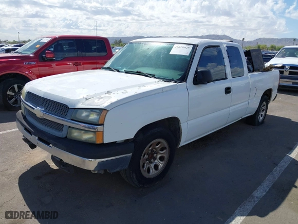 2005 Chevrolet Silverado 1500 LS with VIN 2GCEC19V351168700, listed as a IAAI auction lot 42018925 with 229,386 mi miles. Bid and sale history available at carsss.com. Image 17.