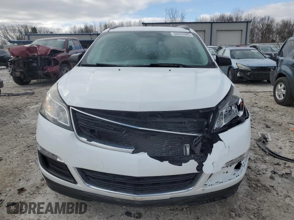 2016 Chevrolet Traverse LS z VIN 1GNKRFED0GJ203317, wystawiony jako Copart lot #52224485 z przebiegiem 144 729 mil mil oraz Czysty tytuł • Clean title. Historia ofert i sprzedaży dostępna na DreamBid. Obrazek 5.