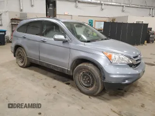 2010 Honda CR-V EX-L with VIN JHLRE4H73AC013054, listed as a Copart auction lot 50491595 with 123,121 mi miles and Salvage Title. Bid and sale history available at carsss.com. Image 4.