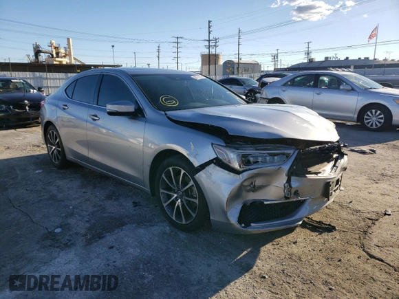 2018 Acura TLX with VIN 19UUB2F35JA002493, listed as a Copart auction lot 66779732 with 81,578 mi miles. Bid and sale history available at carsss.com. Image 1.