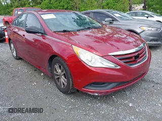 2014 Hyundai Sonata GLS with VIN 5NPEB4AC3EH831938, listed as a IAAI auction lot 42105417 with 176,769 mi miles and . Bid and sale history available at carsss.com. Image 1.