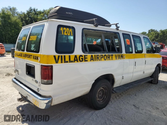 2012 Ford Econoline Passenger XL with VIN 1FBSS3BL1CDA35627, listed as a Copart auction lot 57001114 with Not Provided miles and Salvage Title. Bid and sale history available at DreamBid. Image 3.
