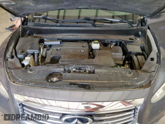 2014 Infiniti QX60 with VIN 5N1AL0MM1EC522792, listed as a Copart auction lot 64578595 with 138,787 mi miles and Clean title. Bid and sale history available at DreamBid. Image 12.