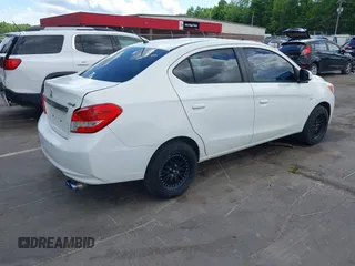 2017 Mitsubishi Mirage ES z VIN ML32F3FJ3HH000535, wystawiony jako IAAI lot #42279044 z przebiegiem 98 289 mil mil oraz . Historia ofert i sprzedaży dostępna na DreamBid. Obrazek 4.
