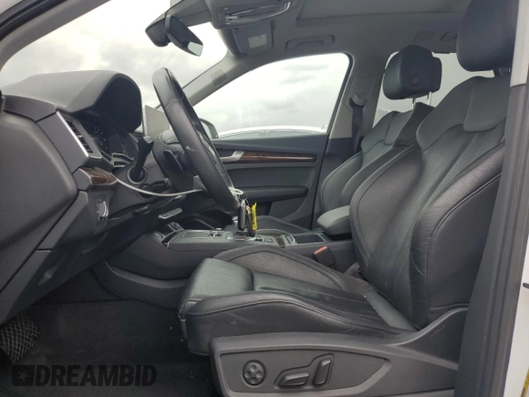 2018 Audi Q5 Premium Plus with VIN WA1BNAFY2J2173452, listed as a Copart auction lot 52898795 with 66,840 mi miles and Salvage Title. Bid and sale history available at carsss.com. Image 7.