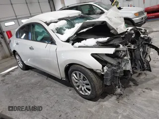 2015 Nissan Altima 2.5 S with VIN 1N4AL3AP6FN378690, listed as a IAAI auction lot 41612014 with 124,680 mi miles. Bid and sale history available at carsss.com. Image 1.