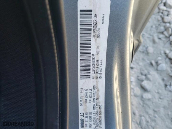 2010 Chrysler Sebring Touring with VIN 1C3BC5ED9AN176238, listed as a Copart auction lot 74793974 with 94,241 mi miles and Salvage Title. Bid and sale history available at carsss.com. Image 12.