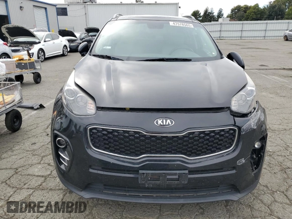 2018 Kia Sportage EX with VIN KNDPN3ACXJ7352392, listed as a Copart auction lot 47578565 with 70,501 mi miles and Salvage Title. Bid and sale history available at carsss.com. Image 5.