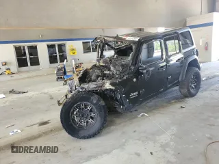 2021 Jeep Wrangler Unlimited Willys с VIN 1C4HJXDM3MW547787, выставлен на аукционе Copart как лот 55132965 с пробегом Не указан миль и Списание • Salvage title. История ставок и продаж доступна на DreamBid. Изображение 1.