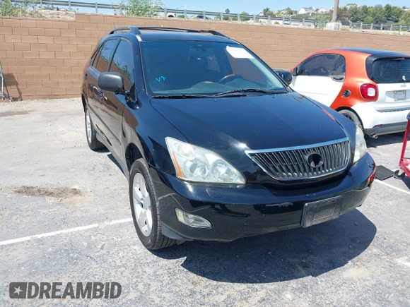 2007 Lexus RX 350 with VIN JTJHK31U772007569, listed as a IAAI auction lot 42497470 with 132,953 mi miles and . Bid and sale history available at DreamBid. Image 1.
