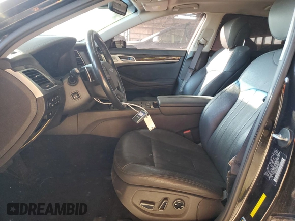 2018 Genesis G80 3.8L with VIN KMHGN4JE8JU231963, listed as a Copart auction lot 77375914 with 86,227 mi miles and Salvage Title. Bid and sale history available at carsss.com. Image 7.
