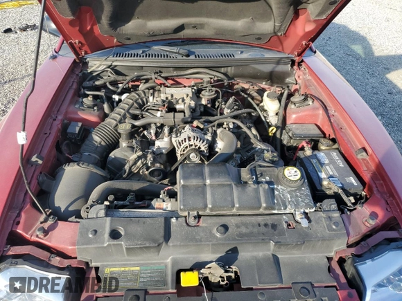 2004 Ford Mustang GT Deluxe z VIN 1FAFP45X84F202273, wystawiony jako Copart lot #49406785 z przebiegiem 92 424 mil mil oraz Szkody całkowita. Historia ofert i sprzedaży dostępna na DreamBid. Obrazek 11.