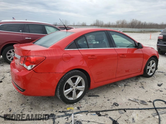 2014 Chevrolet Cruze 2LT with VIN 1G1PE5SB3E7343257, listed as a Copart auction lot 52439565 with 133,074 mi miles and Clean title. Bid and sale history available at DreamBid. Image 3.
