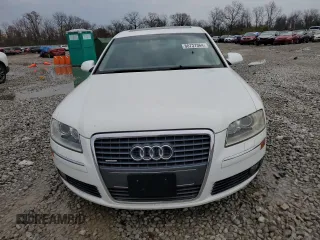 2007 Audi A8 L 4.2L with VIN WAUMV44E37N001895, listed as a Copart auction lot 80737364 with 0 mi miles and Salvage Title. Bid and sale history available at carsss.com. Image 5.