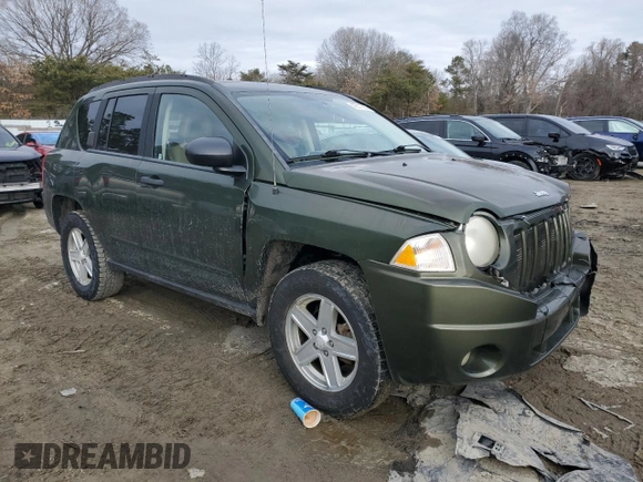 2008 Jeep Compass Sport with VIN 1J8FT47W58D685113, listed as a Copart auction lot 42317235 with 226,604 mi miles and Salvage Title. Bid and sale history available at carsss.com. Image 4.