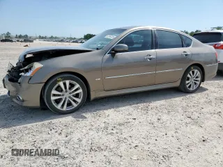 2008 Infiniti M z VIN JNKAY01E48M603429, wystawiony jako Copart lot #57249325 z przebiegiem Nie podano mil oraz Szkoda całkowita • Salvage title. Historia ofert i sprzedaży dostępna na DreamBid. Obrazek 1.