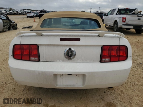 2006 Ford Mustang Standard with VIN 1ZVFT84N365149453, listed as a Copart auction lot 46847655 with 146,085 mi miles and Salvage Title. Bid and sale history available at carsss.com. Image 6.