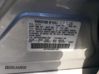 2011 Infiniti G25 x with VIN JN1DV6AR2BM451805, listed as a Copart auction lot 83650534 with Not Provided miles and Salvage Title. Bid and sale history available at DreamBid. Image 12.