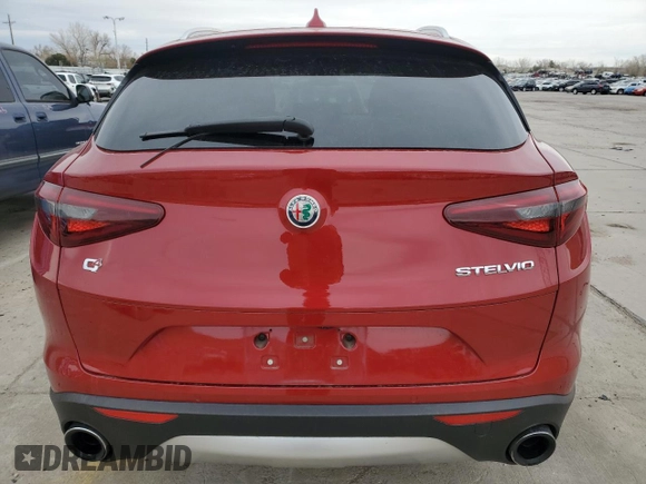 2019 Alfa Romeo Stelvio Ti Sport z VIN ZASPAKBN4K7C54604, wystawiony jako Copart lot #49912975 z przebiegiem 40 301 mil mil oraz Szkoda całkowita • Salvage title. Historia ofert i sprzedaży dostępna na DreamBid. Obrazek 6.