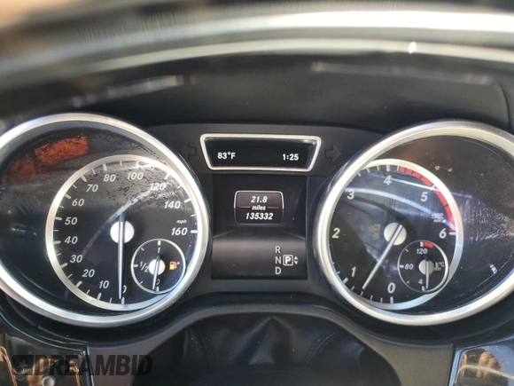 2014 Mercedes-Benz M 350 with VIN 4JGDA2EB5EA356347, listed as a Copart auction lot 46631435 with 135,332 mi miles and Clean Title. Bid and sale history available at DreamBid. Image 9.
