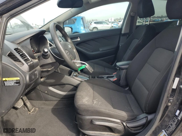 2018 Kia Forte LX with VIN 3KPFK4A77JE214600, listed as a Copart auction lot 46690995 with 144,286 mi miles and Salvage Title. Bid and sale history available at carsss.com. Image 7.