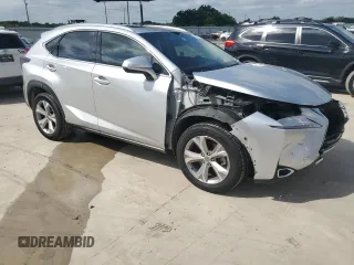 2017 Lexus NX 200t with VIN JTJYARBZXH2058629, listed as a Copart auction lot 55717285 with 164,664 mi miles and Salvage Title. Bid and sale history available at DreamBid. Image 4.