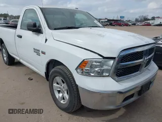 2019 Ram 1500 Classic Tradesman with VIN 3C6JR6DT8KG671407, listed as a IAAI auction lot 41489548 with 9,446 mi miles. Bid and sale history available at carsss.com. Image 1.
