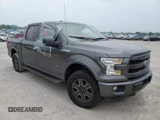 2015 Ford F-150 XLT with VIN 1FTEW1EG8FFA66642, listed as a Copart auction lot 57240043 with Not provided miles and Clean title. Bid and sale history available at DreamBid. Image 4.