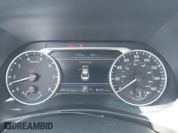 2024 Nissan Sentra SV with VIN 3N1AB8CV4RY218288, listed as a IAAI auction lot 42503963 with 49,572 mi miles and . Bid and sale history available at DreamBid. Image 7.
