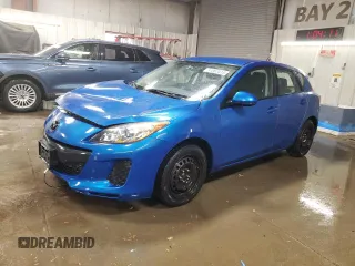 2012 Mazda Mazda3 i Touring with VIN JM1BL1L71C1523704, listed as a Copart auction lot 51067015 with 155,222 mi miles and Salvage Title. Bid and sale history available at carsss.com. Image 1.