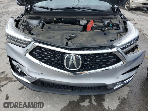 2021 Acura RDX Technology with VIN 5J8TC1H54ML007856, listed as a Copart auction lot 59545495 with 39,920 mi miles and Salvage title. Bid and sale history available at DreamBid. Image 11.