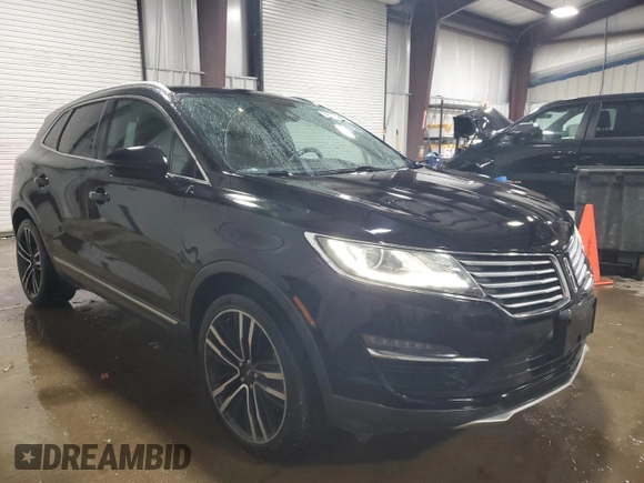 2017 Lincoln MKC Reserve with VIN 5LMTJ3DH3HUL44592, listed as a Copart auction lot 58578215 with 73,683 mi miles and Salvage title. Bid and sale history available at DreamBid. Image 4.
