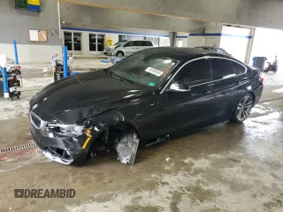 2019 BMW 4 Series 430i xDrive z VIN WBA4J3C51KBL06720, wystawiony jako Copart lot #58598545 z przebiegiem Nie podano mil oraz Szkoda całkowita • Salvage title. Historia ofert i sprzedaży dostępna na DreamBid. Obrazek 1.