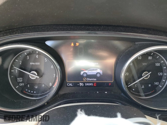 2020 Buick Encore GX Select z VIN KL4MMDS27LB115872, wystawiony jako Copart lot #43366635 z przebiegiem 59 095 mil mil oraz Szkoda całkowita • Salvage title. Historia ofert i sprzedaży dostępna na DreamBid. Obrazek 9.