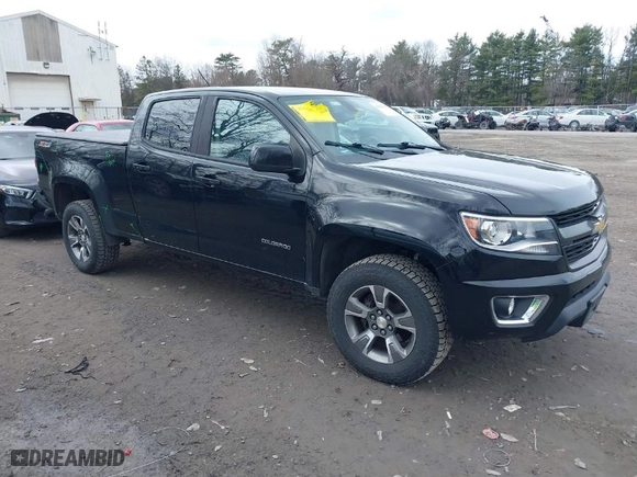 2019 Chevrolet Colorado 4WD Z71 with VIN 1GCGTDEN6K1181460, listed as a IAAI auction lot 41815027 with 103,283 mi miles. Bid and sale history available at carsss.com. Image 1.
