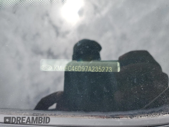2007 Hyundai Azera GLS с VIN KMHFC46D97A235273, выставлен на аукционе Copart как лот 59891635 с пробегом 68 518 миль миль и Списание • Salvage title. История ставок и продаж доступна на DreamBid. Изображение 12.