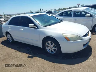 2003 Honda Accord EX with VIN 1HGCM66523A046887, listed as a IAAI auction lot 42850926 with 140,850 mi miles and . Bid and sale history available at DreamBid. Image 1.