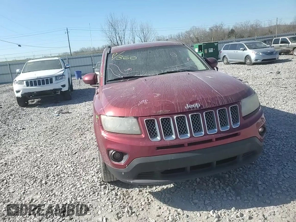 2014 Jeep Compass Latitude with VIN 1C4NJCEBXED509530, listed as a Copart auction lot 46624785 with 162,981 mi miles and Salvage Title. Bid and sale history available at DreamBid. Image 12.