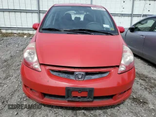 2008 Honda Fit Sport with VIN JHMGD38648S051576, listed as a Copart auction lot 51390025 with 135,328 mi miles and Clean Title. Bid and sale history available at carsss.com. Image 5.