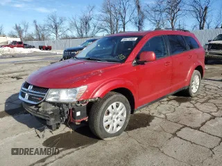 2016 Dodge Journey SXT with VIN 3C4PDDBG4GT200848, listed as a Copart auction lot 88874985 with 126,684 mi miles and Salvage Title. Bid and sale history available at carsss.com. Image 1.