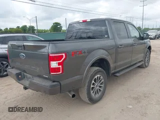 2020 Ford F-150 XL with VIN 1FTEW1E41LKE66857, listed as a IAAI auction lot 42041929 with 76,716 mi miles. Bid and sale history available at carsss.com. Image 4.