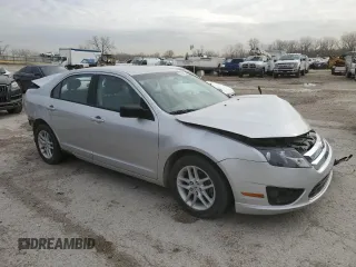 2012 Ford Fusion S with VIN 3FAHP0GA2CR120910, listed as a Copart auction lot 50206205 with 106,810 mi miles and Clean Title. Bid and sale history available at carsss.com. Image 4.