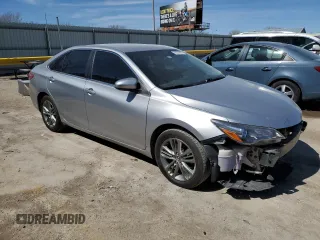 2015 Toyota Camry XLE with VIN 4T1BF1FK0FU016458, listed as a Copart auction lot 50034045 with 283,007 mi miles and Salvage Title. Bid and sale history available at carsss.com. Image 4.
